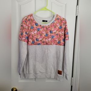 Floral Crew Neck